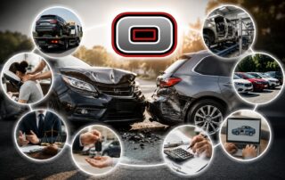 Orlando Auto Body provides complete accident recovery support, including collision repair, insurance claim assistance, towing coordination, rental car guidance, trusted referrals for chiropractors and attorneys, and help replacing a totaled vehicle.