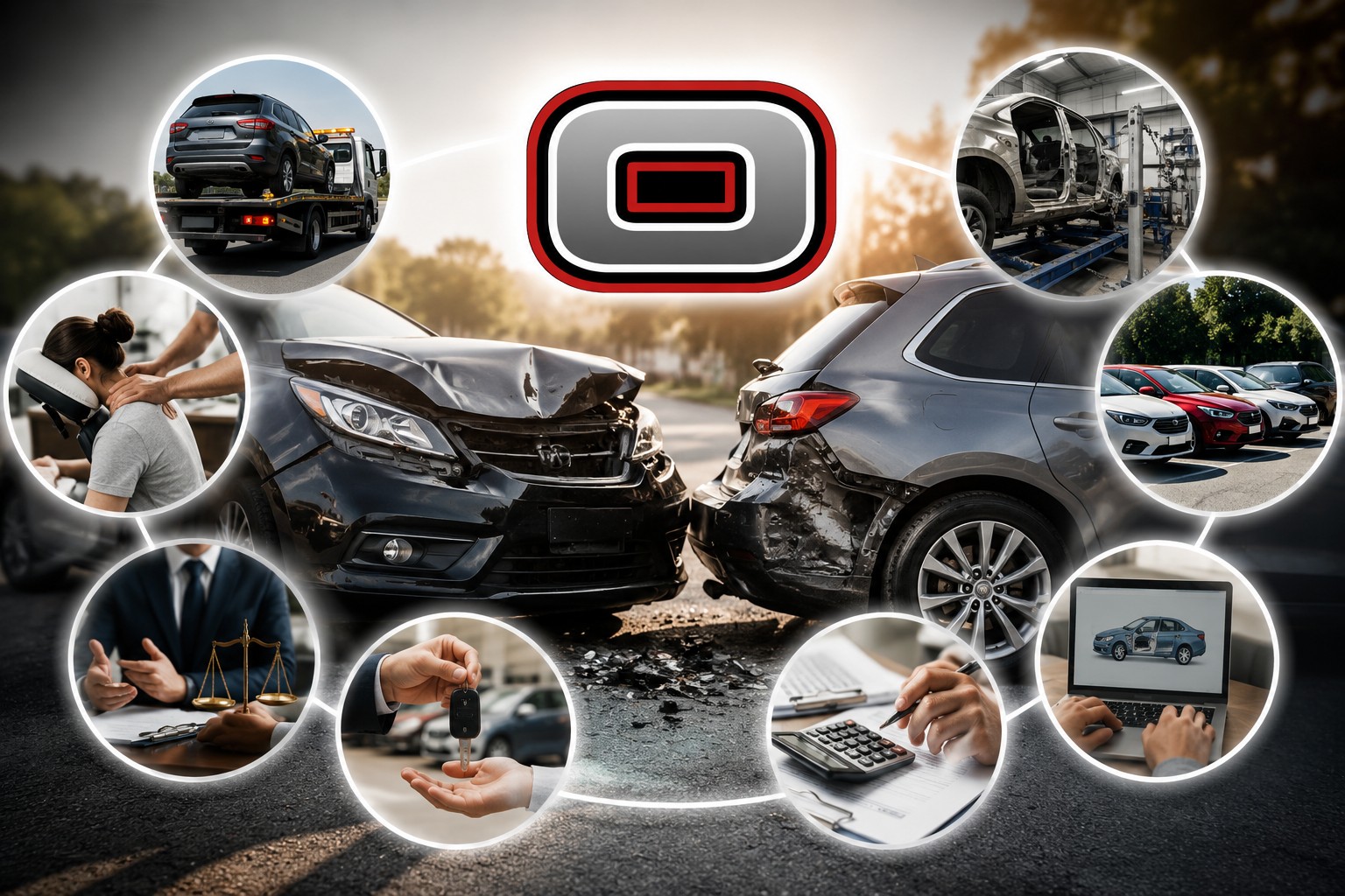 Orlando Auto Body provides complete accident recovery support, including collision repair, insurance claim assistance, towing coordination, rental car guidance, trusted referrals for chiropractors and attorneys, and help replacing a totaled vehicle.